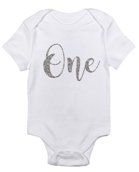 FIRST BIRTHDAY BODYSUIT