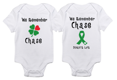 WE REMEMBER CHASE INFANT BODYSUIT