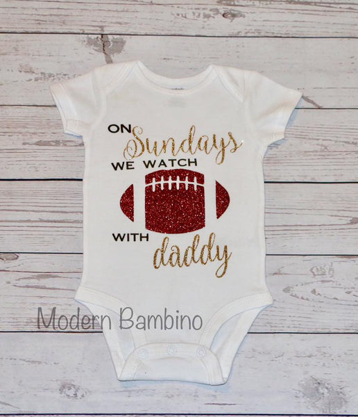 SUNDAYS WE WATCH FOOTBALL