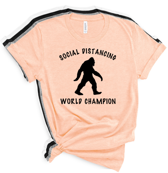 SOCIAL DISTANCING WORLD CHAMPION