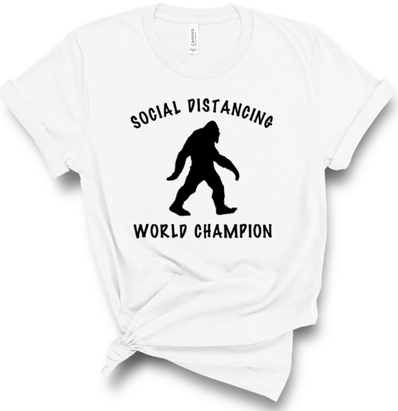 SOCIAL DISTANCING WORLD CHAMPION