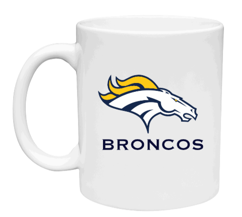 Broncos Ceramic 11oz Coffee Mug