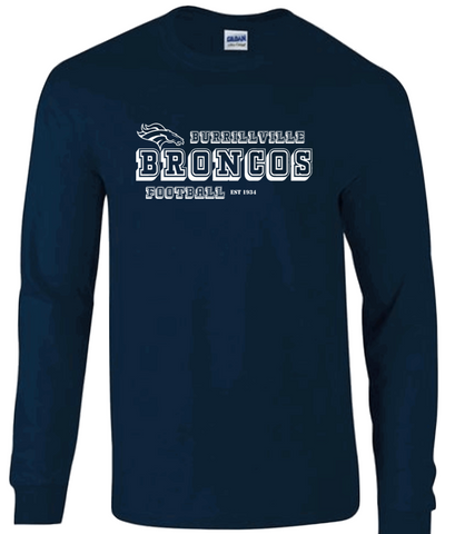 Burrillville Broncos Unisex Long Sleeve