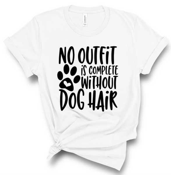NO OUTFIT IS COMPLETE WITHOUT DOG HAIR
