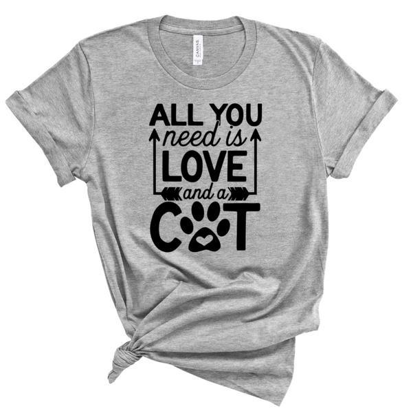 ALL YOU NEED IS LOVE AND A CAT