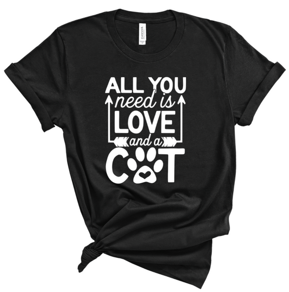 ALL YOU NEED IS LOVE AND A CAT