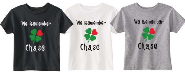 WE REMEMBER CHASE TODDLER/YOUTH