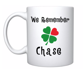 WE REMEMBER CHASE CERAMIC MUG